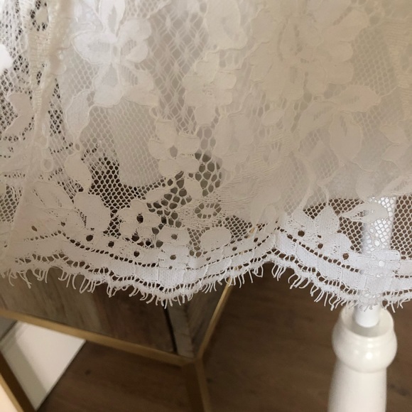 NWOT TRIXXI White Lace Dress - Picture 5 of 6